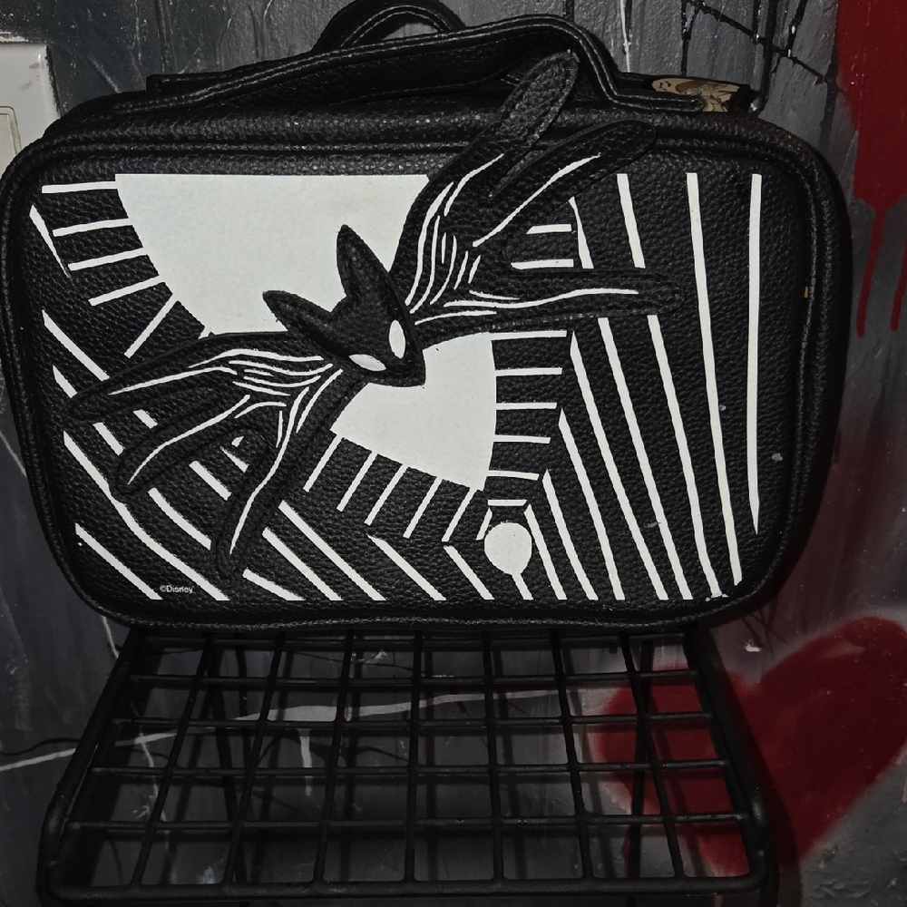 Melt Cosmetimics Black and White Graphic Shoulder Bag